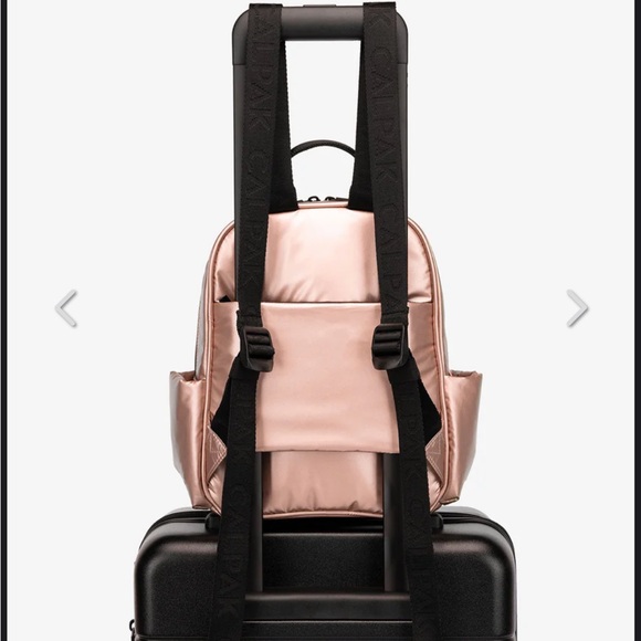 Calpak Luka Mini Backpack in Rose Gold - Picture 8 of 13